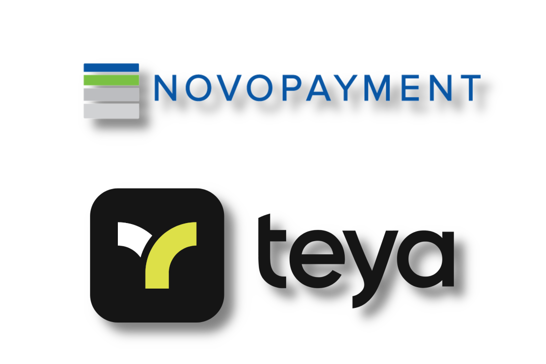 Novopayment és Teya szolgáltatók logói